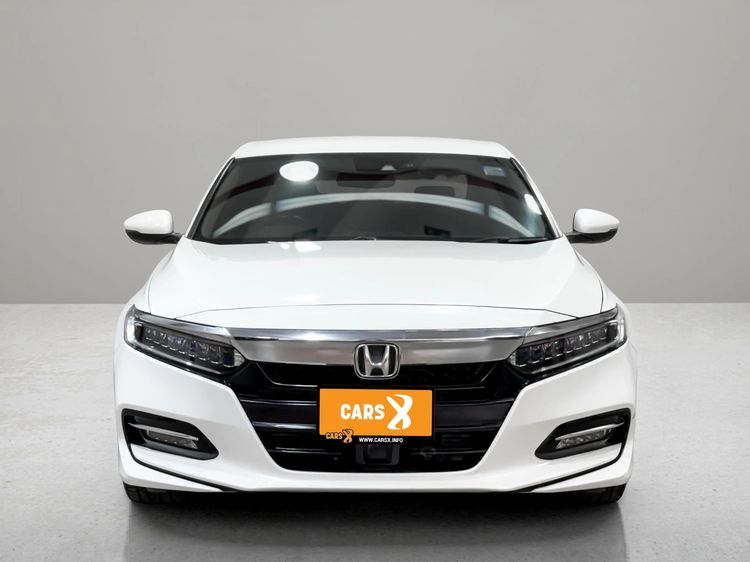 Honda Accord 2021 2.0 Hybrid Sedan ไฮบริด ไม่ติดแก๊ส เกียร์อัตโนมัติ ขาว รูปที่ 2