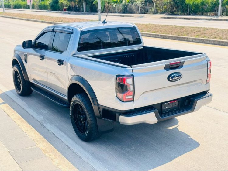 Ford Ranger 2024 2.0 Turbo Hi-Rider XLS Pickup ดีเซล ไม่ติดแก๊ส เกียร์อัตโนมัติ เทา รูปที่ 2