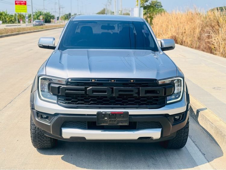 Ford Ranger 2024 2.0 Turbo Hi-Rider XLS Pickup ดีเซล ไม่ติดแก๊ส เกียร์อัตโนมัติ เทา รูปที่ 4
