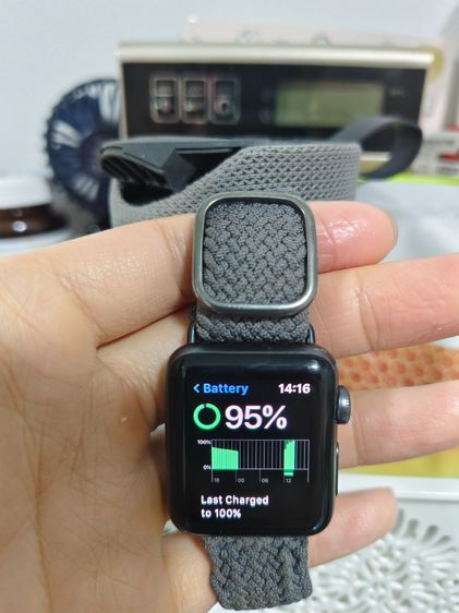 ⌚ Apple Watch Series 3 (38mm) แท้ ใช้งานปกติทุกฟังก์ชัน ✅ หน้าจอชัด ระบบลื่น  รูปที่ 3