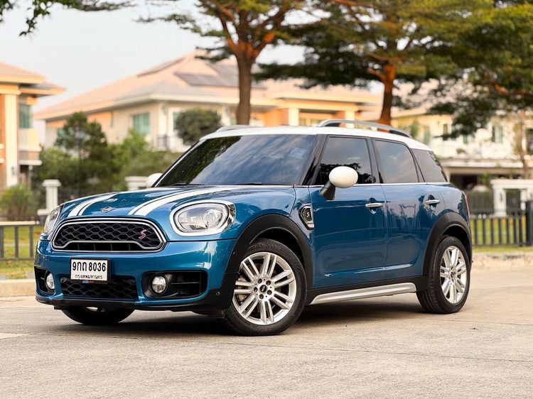 Mini COUNTRYMAN 2019 2.0 S Sedan เบนซิน ไม่ติดแก๊ส เกียร์อัตโนมัติ ฟ้า