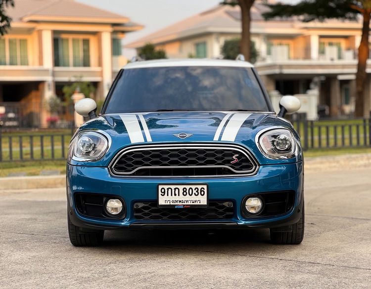 Mini COUNTRYMAN 2019 2.0 S Sedan เบนซิน ไม่ติดแก๊ส เกียร์อัตโนมัติ ฟ้า รูปที่ 2