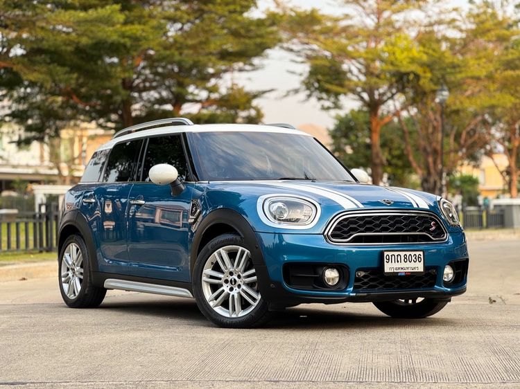 Mini COUNTRYMAN 2019 2.0 S Sedan เบนซิน ไม่ติดแก๊ส เกียร์อัตโนมัติ ฟ้า รูปที่ 3