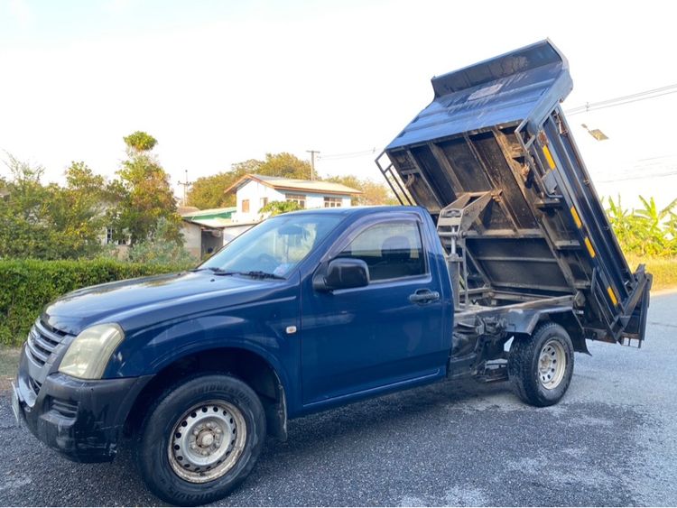 Isuzu D-MAX 2006 2.5 EX Pickup ดีเซล ไม่ติดแก๊ส เกียร์ธรรมดา ฟ้า รูปที่ 4