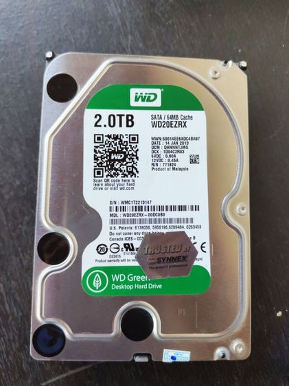 Harddisk ยี่ห้อ WD Green