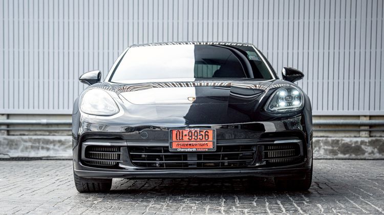 Porsche Panamera 2018 2.9 4 E-Hybrid 4WD Sedan ปลั๊กอินไฮบริด (PHEV) ไม่ติดแก๊ส เกียร์อัตโนมัติ ดำ รูปที่ 2