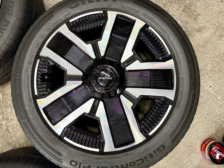 ล้อแม็ก JAECOO 6 ขอบ 19” ถอดป้ายแดง ยาง GITI 225-55R19 ปี 25 ตุ่มหน้ายางอยู่ครบ รูปที่ 6