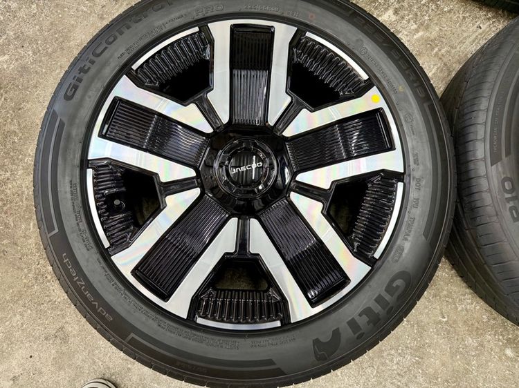 ล้อแม็ก JAECOO 6 ขอบ 19” ถอดป้ายแดง ยาง GITI 225-55R19 ปี 25 ตุ่มหน้ายางอยู่ครบ รูปที่ 5