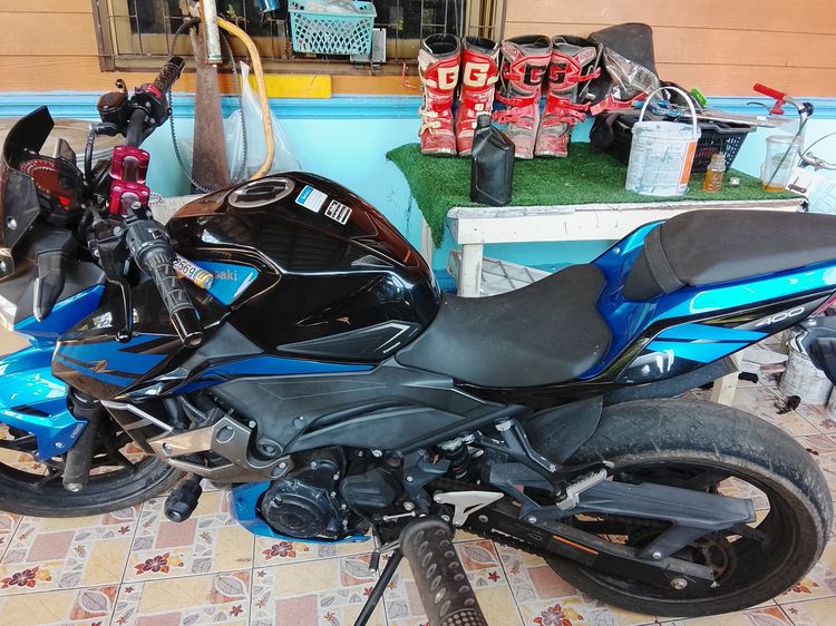 รถจักรยานยนต์ kawasaki z400 รูปที่ 4