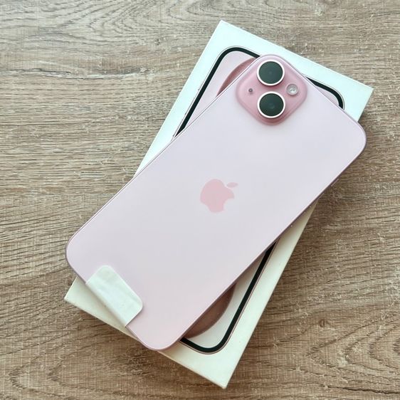 ขายเทิร์น iPhone 15 Plus 128 ชมพู แบต 90 สภาพเดิมๆ ใช้งานปกติทุกอย่าง ครบยกกล่อง รูปที่ 6