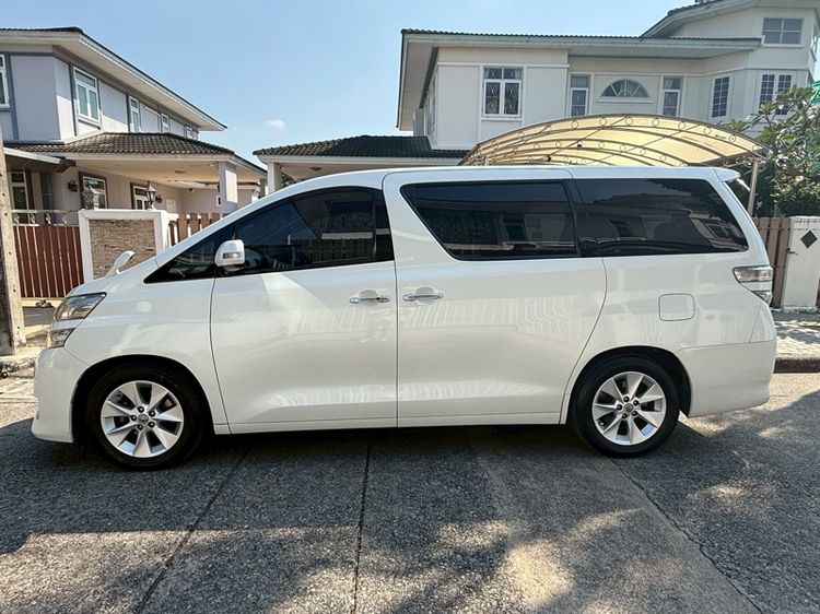 Toyota Vellfire 2013 2.4 Z G Edition Utility-car เบนซิน ไม่ติดแก๊ส เกียร์อัตโนมัติ ขาว รูปที่ 2