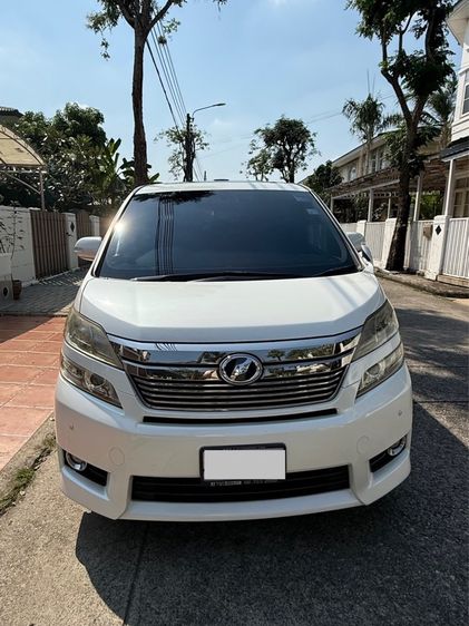 Toyota Vellfire 2013 2.4 Z G Edition Utility-car เบนซิน ไม่ติดแก๊ส เกียร์อัตโนมัติ ขาว