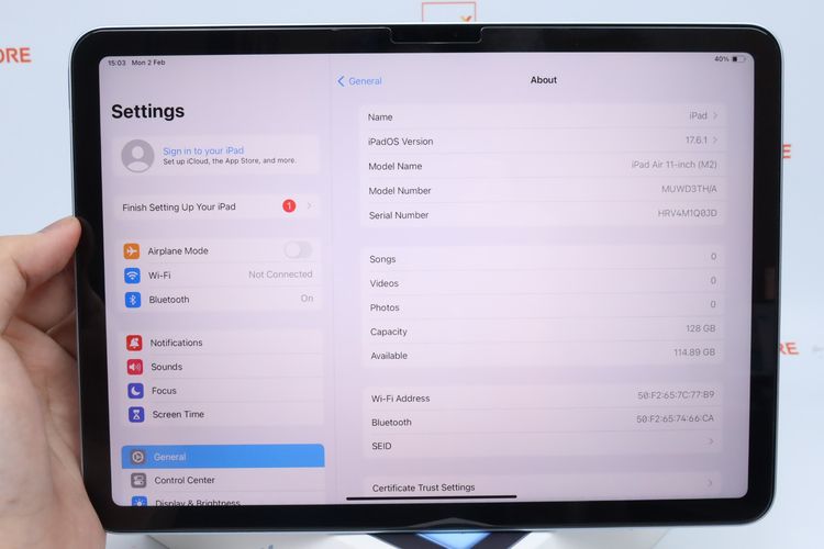 iPad Air M2 11" 128GB WiFi - ID26010334 รูปที่ 10