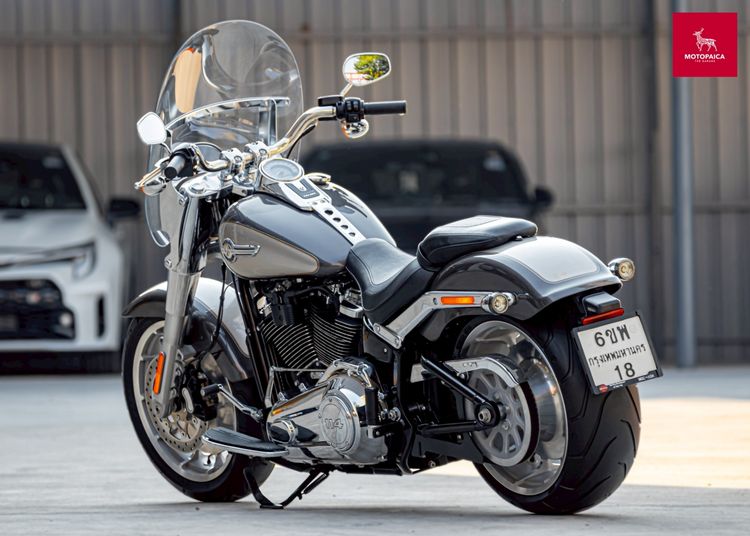 HD Fatboy114 ปี2023 ตัวใหม่ สีทูโทน วิ่งน้อย800Mi. ท่อVance and Hines รูปที่ 5