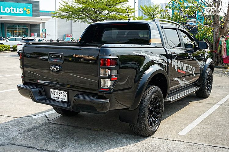 Ford Ranger 2023 2.0 Hi-Rider Wildtrak Pickup ดีเซล ไม่ติดแก๊ส เกียร์ธรรมดา ดำ รูปที่ 4