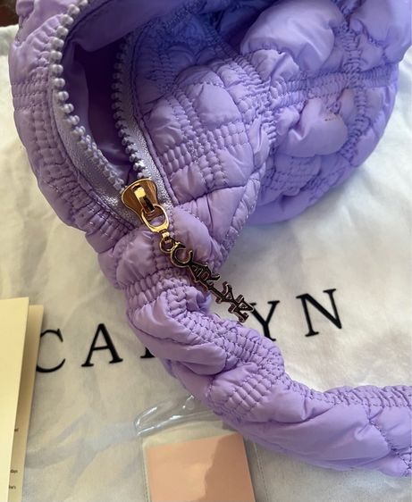 กระเป๋าCarlyn soft M สีม่วงพาสเทล รูปที่ 3