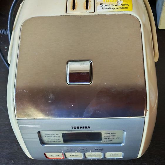 หม้อหุงข้าว TOSHIBA รุ่น RC-5MS (0.54L) ใช้งานได้ปรกติ รูปที่ 2