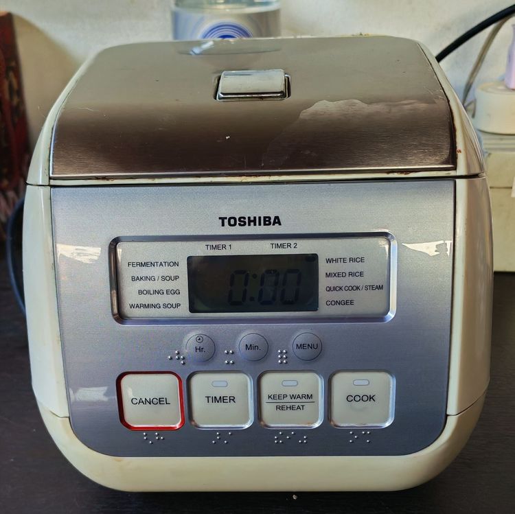 หม้อหุงข้าว TOSHIBA รุ่น RC-5MS (0.54L) ใช้งานได้ปรกติ รูปที่ 6