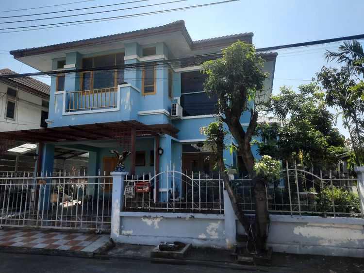 ขายบ้านเดี่ยว 2 ชั้น 50 ตร.วา 3 ห้องนอน 3 ห้องน้ำ หมู่บ้านฟ้ากรีนพาร์ครังสิต ลำลูกกา คลอง 2 ปทุมธานี