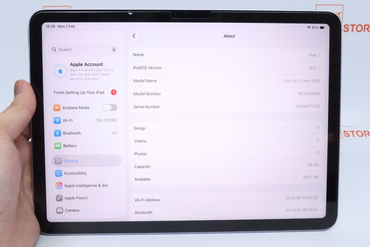 iPad Air 11" M3 128GB - ID26020014 รูปที่ 11