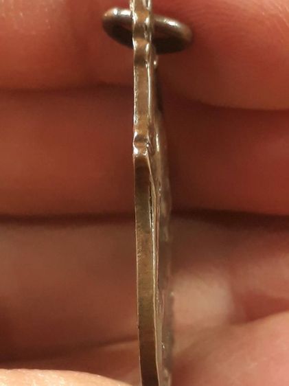 เหรียญหลวงพ่อคง วัดซำป่าง่าม จ.ฉะเชิงเทรา รุ่นแรก ปี2483 เนื้อทองแดงสภาพยังสวย รูปที่ 4