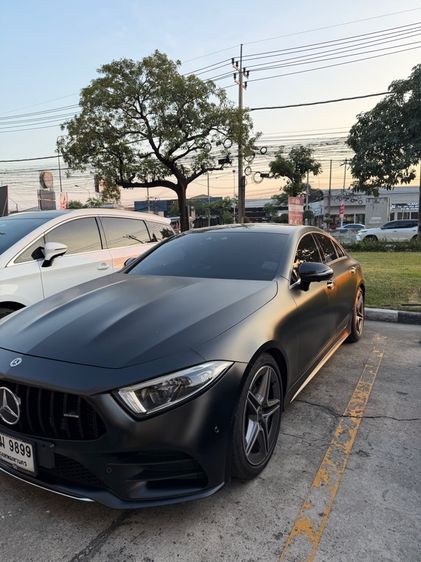 Mercedes-Benz CLS-Class 2021 CLS220 D AMG Sedan ดีเซล เกียร์อัตโนมัติ ดำ รูปที่ 3