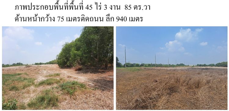 ขายด่วน ที่ดิน 45 ไร่ ลำลูกกา คลอง 7 ติดถนน 4 เลน ทำเลทอง ใกล้คลังสินค้า Lotus’s เหมาะทำจัดสรร-โกดัง รูปที่ 4