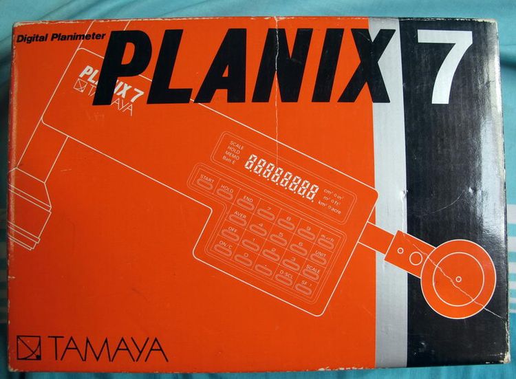 Tamaya Planix 7 เครื่องมือวัดแผนที่