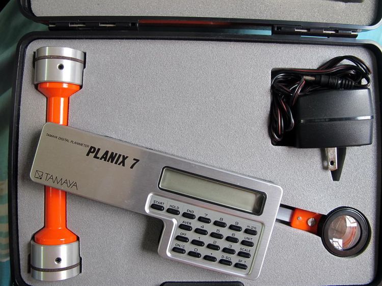 Tamaya Planix 7 เครื่องมือวัดแผนที่ รูปที่ 3