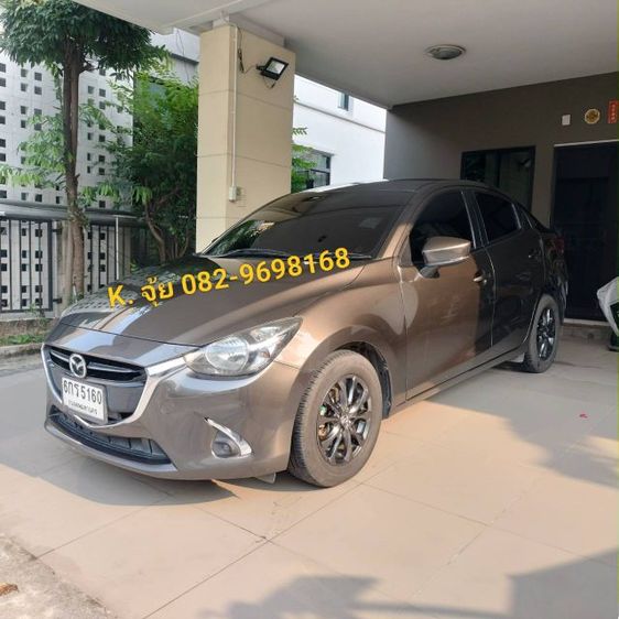 Mazda Mazda 2 2017 1.3 High Connect Sedan เบนซิน ไม่ติดแก๊ส เกียร์อัตโนมัติ น้ำตาล รูปที่ 4