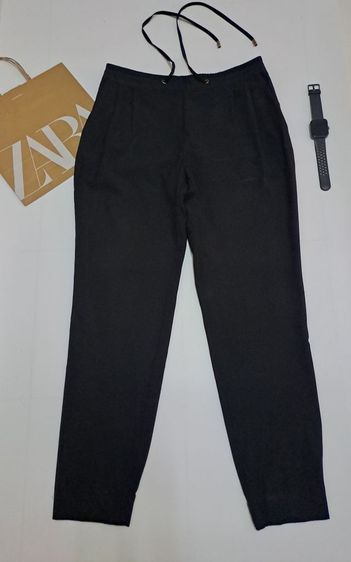 กางเกงสแลคขายาวสีดำ ญ. แบรนด์ ZARA‼️ รูปที่ 2