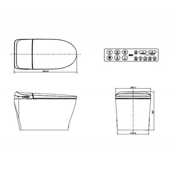 ชักโครกอัตโนมัติ รูปที่ 4