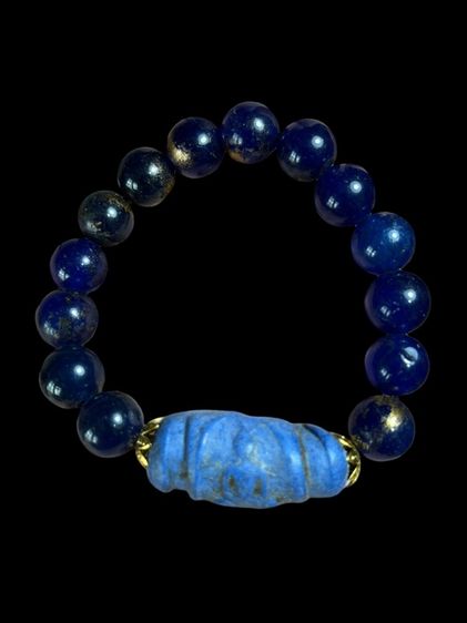 สร้อยประคำหยกมือพระสมเด็จม้วน สีเขียว,นํ้าเงิน,เหลือง,สีแดง เส้นละ200 รูปที่ 4