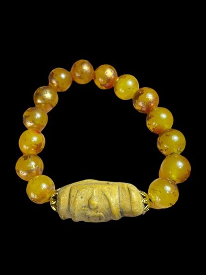 สร้อยประคำหยกมือพระสมเด็จม้วน สีเขียว,นํ้าเงิน,เหลือง,สีแดง เส้นละ200 รูปที่ 5