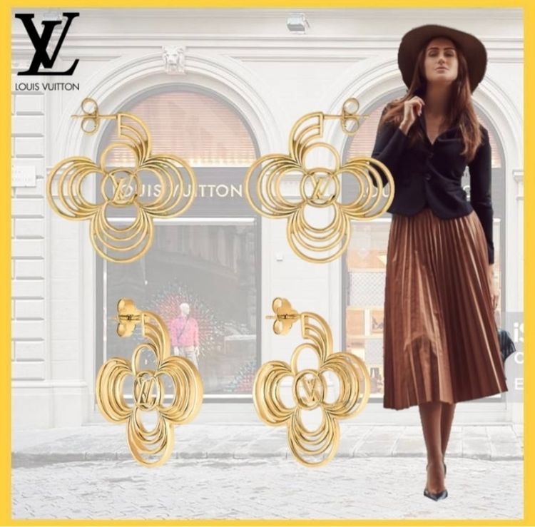 ชุดสร้อยคอ ต่างหู LVแท้ รูปที่ 8