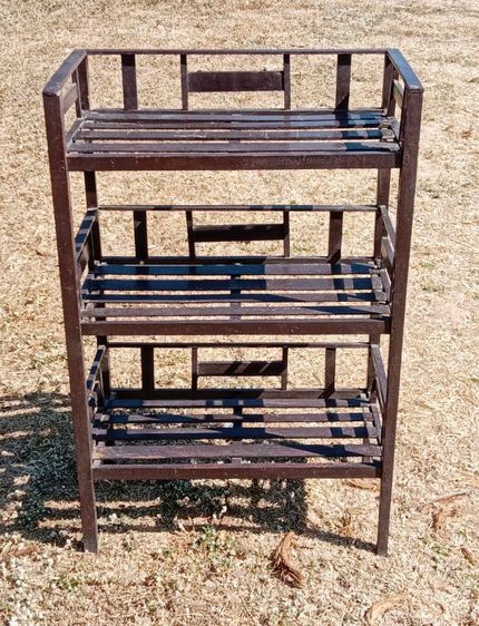 ชั้นไม้วางของ วัสดุไม้ รูปที่ 2