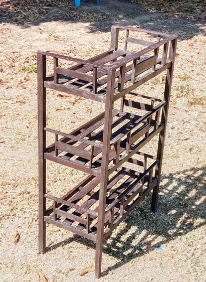 ชั้นไม้วางของ วัสดุไม้ รูปที่ 3