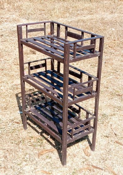 ชั้นไม้วางของ วัสดุไม้