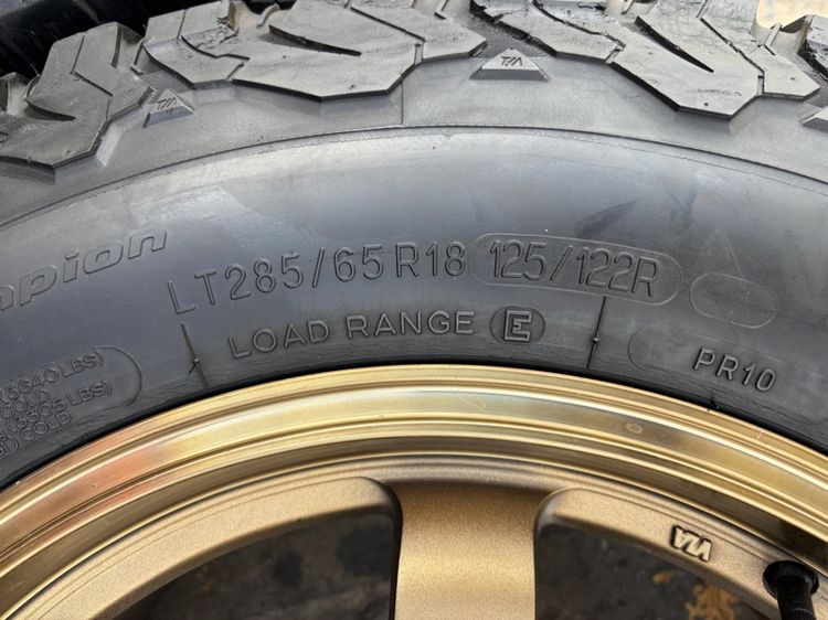 ล้อ Suv 9 ET 0 Bf goodrich All-Terrain TA ko2 285-65-18 y2019 รูปที่ 6
