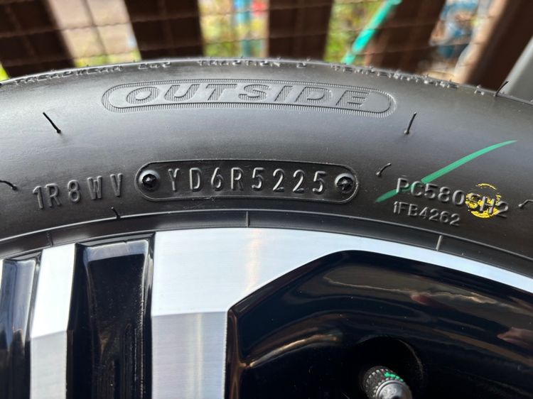 ล้อ Toyota yaris ativ Dunlop enasave ec350 195-60-16 y5225(ปิายแดง) รูปที่ 3