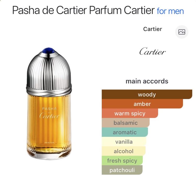 🔥 HOT 🔥 น้ำหอมแท้ 💯  Cartier Pasha de Cartier Parfum 100ml  (No Box) สุภาพบุรุษสายผู้นำ กลิ่นหรู เท่ มีออร่า รูปที่ 2