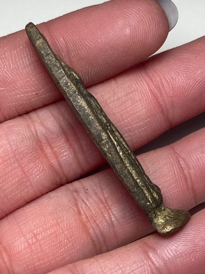 พระลีลาเนื้อทองเหลือง รูปที่ 3