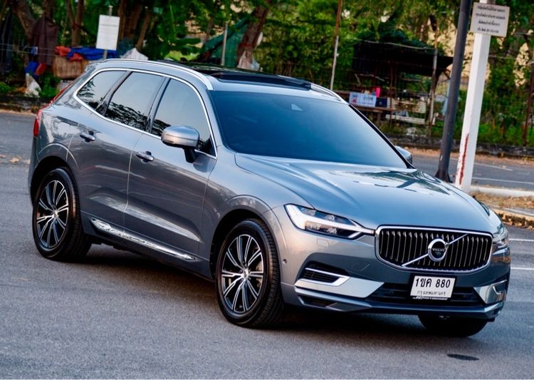 Volvo XC60 2020 2.0 T8 Inscription 4WD Sedan ปลั๊กอินไฮบริด (PHEV) ไม่ติดแก๊ส เกียร์อัตโนมัติ เทา รูปที่ 3