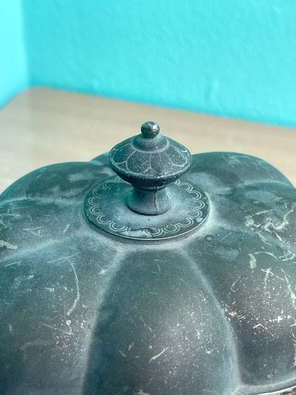 กระปุก ตลับ ซิลเวอร์ เพลต งานนอกเก่าสะสม รูปที่ 8