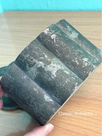 กระปุก ตลับ ซิลเวอร์ เพลต งานนอกเก่าสะสม รูปที่ 13