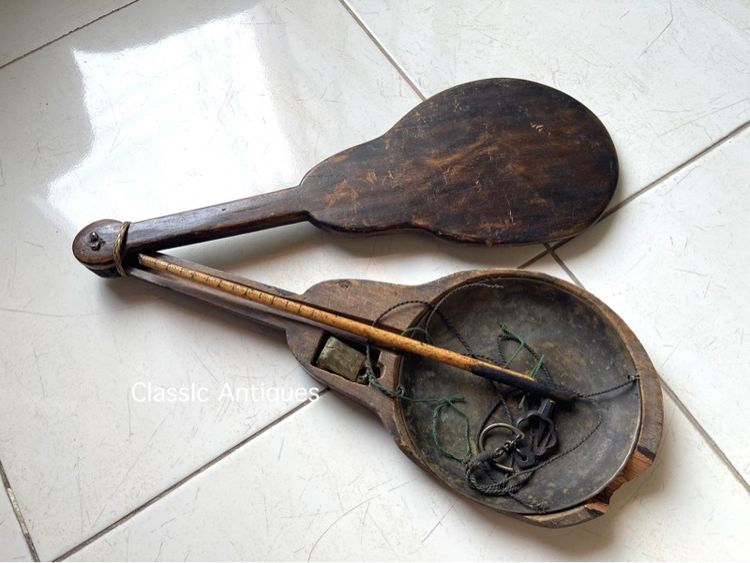 ตาชั่ง อันใหญ่ จานตอกตราจีน โบราณเก่าสะสม  รูปที่ 13