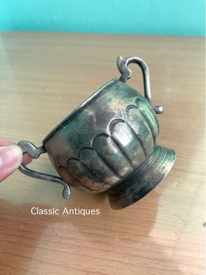 กาน้ำชา ซิลเวอร์ เพลต งานนอกเก่าสะสม รูปที่ 15