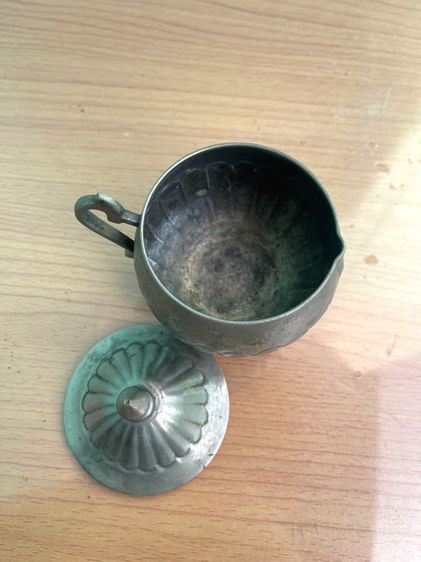 กาน้ำชา ซิลเวอร์ เพลต งานนอกเก่าสะสม รูปที่ 10