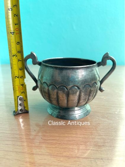 กาน้ำชา ซิลเวอร์ เพลต งานนอกเก่าสะสม รูปที่ 16