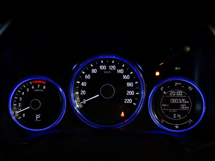 Honda City 2016 1.5 V Sedan เบนซิน ไม่ติดแก๊ส เกียร์อัตโนมัติ เทา รูปที่ 3